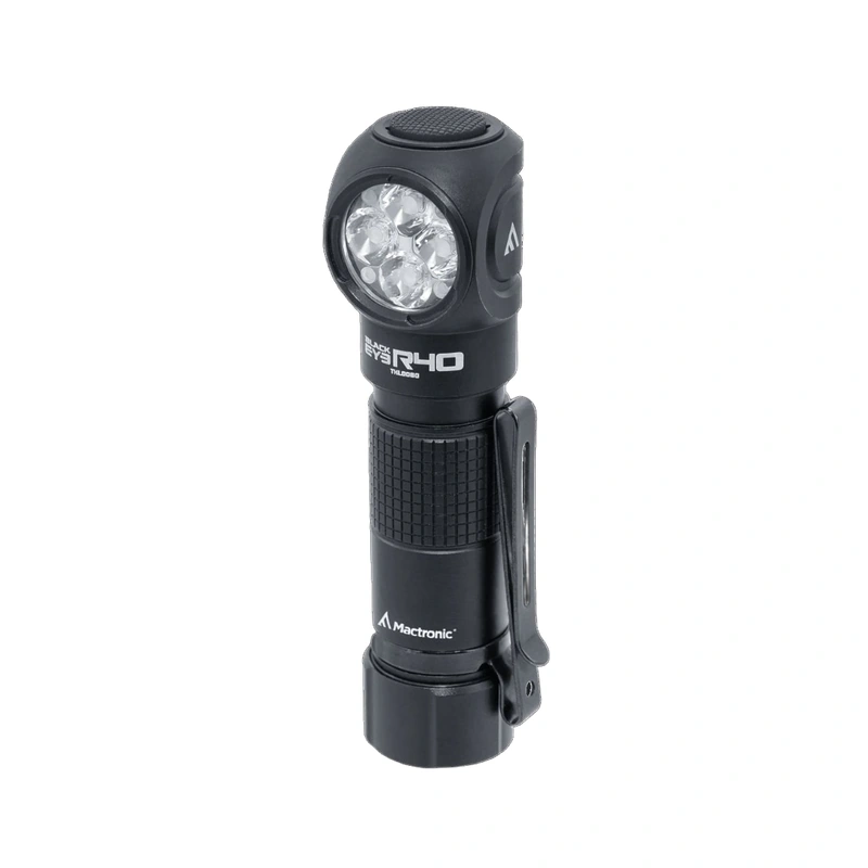 MACTRONIC BLACK EYE R40 — lanternă unghiulară și frontală