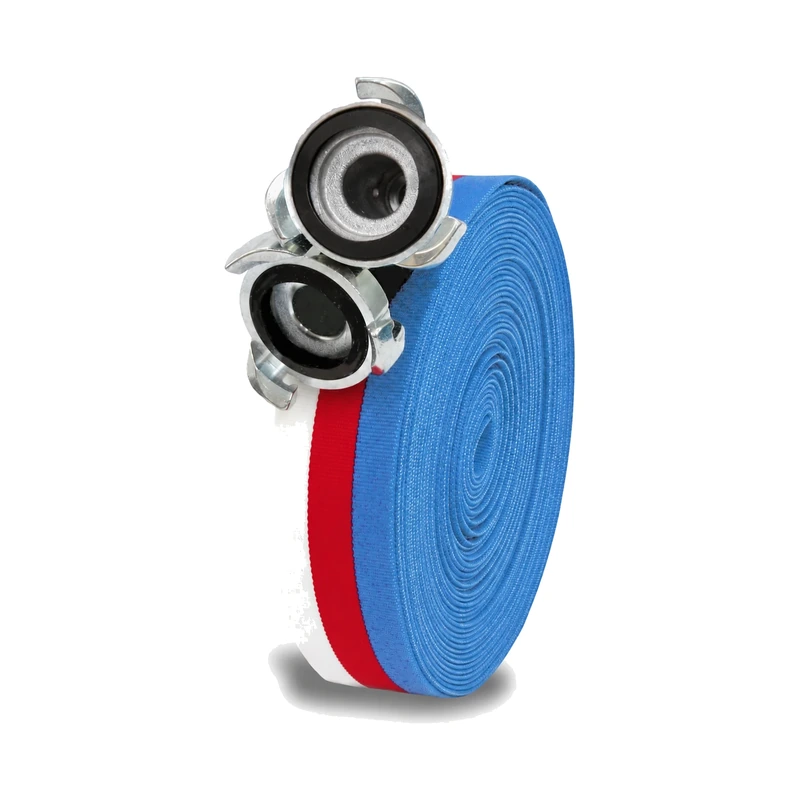 Furtun TRIKOLORA Quick cu racorduri Rott TWIST 2.0 — 21 m