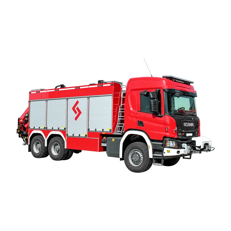 Autospecială grea de salvare tehnică — Scania P450B6X6HZ