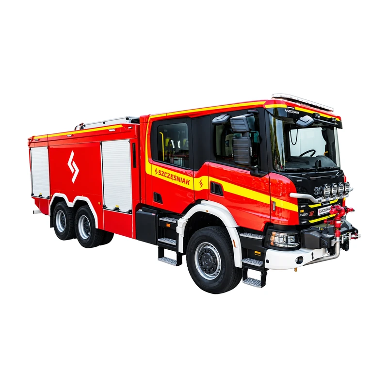 Autospecială grea de salvare și stingere — Scania P450B6X6NZ