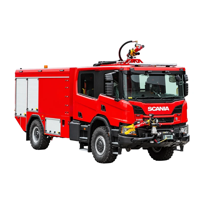 Autospecială aeroportuară grea de salvare și stingere — Scania P450B4X4HZ XT