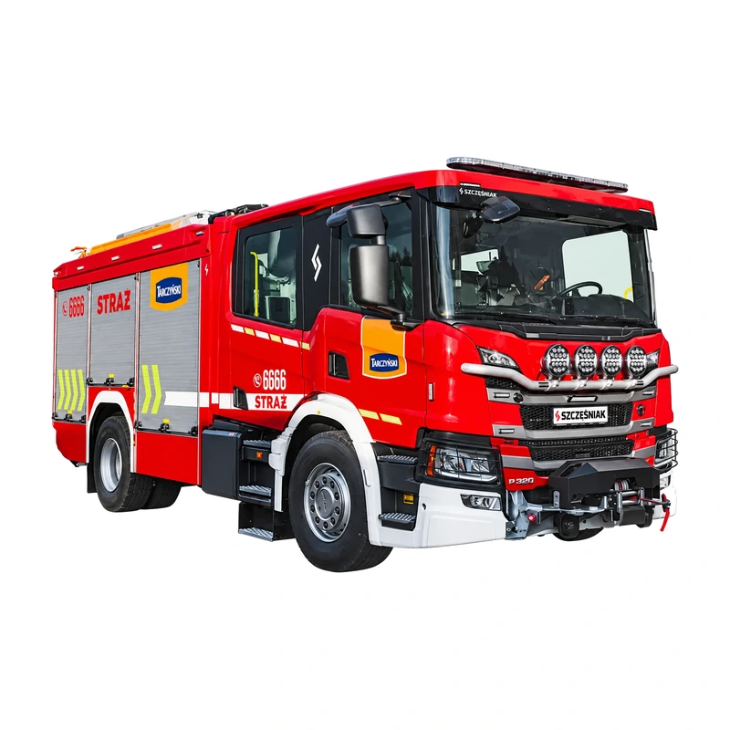 Autospecială grea de salvare și stingere — Scania P360B4X2NZ — apă 5 000 l, spumogen 500 l — configurația 19