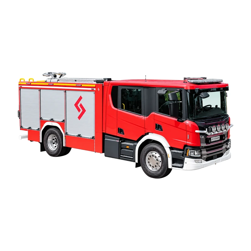 Autospecială grea de salvare și stingere — Scania P410B4X4HZ XT