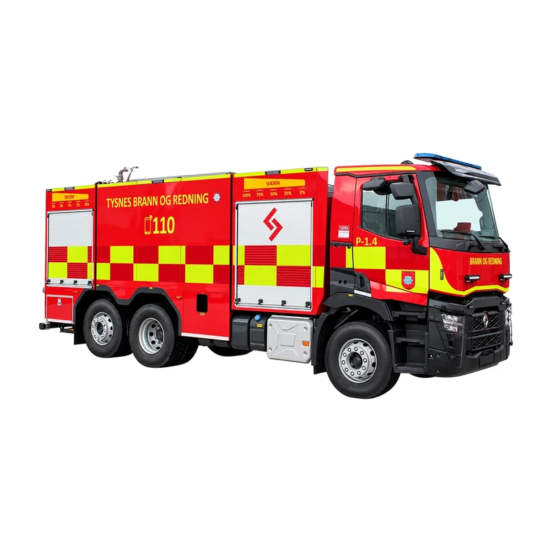 Autospecială grea de salvare și stingere — Renault Trucks C520 P6X2*4 E6