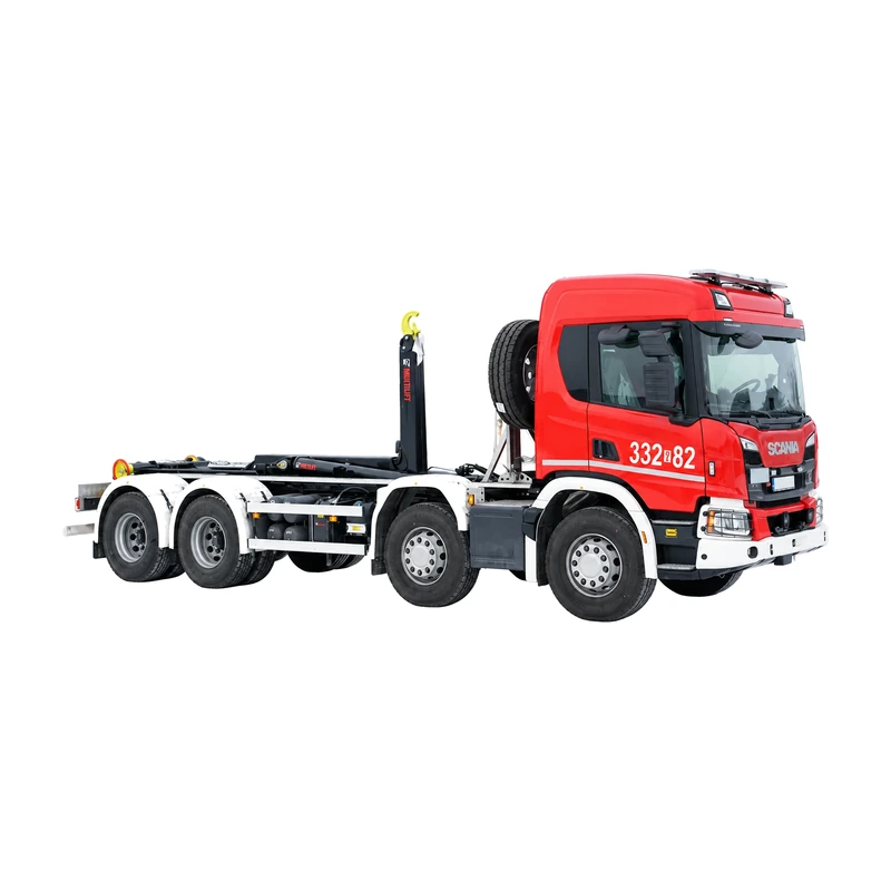 Autospecială grea pentru transportul containerelor — Scania P450B8X4HZ