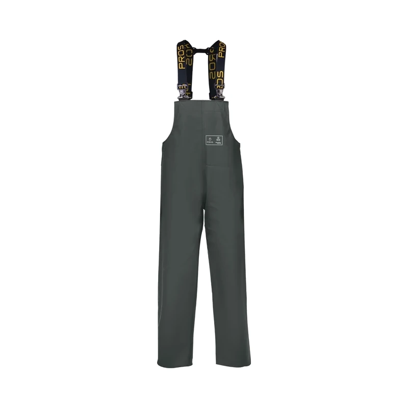 PROS 006 — pantaloni impermeabili cu pieptar pentru pescuit