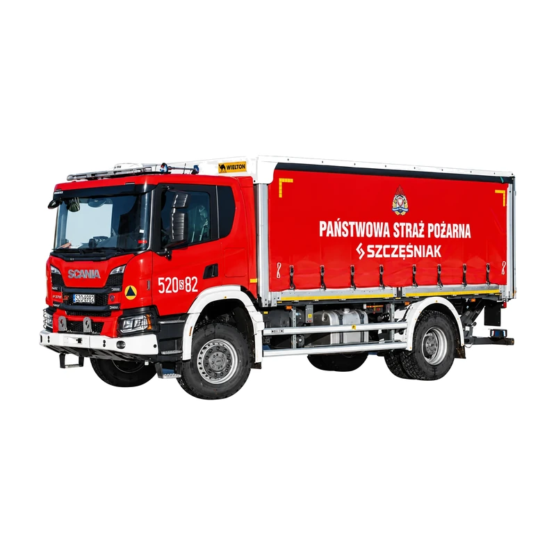 Vehicul mediu de aprovizionare — Scania P370B4X4HZ