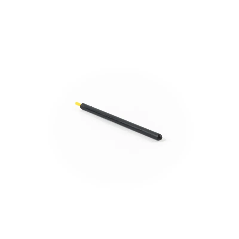 Perie ESD rotundă, 1/8 in, cu peri galbeni