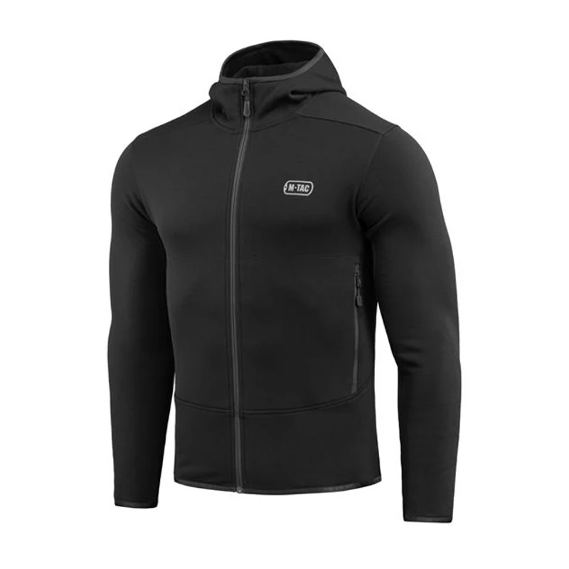 Shadow Polartec® — jachetă fleece cu glugă — M-TAC — Negru