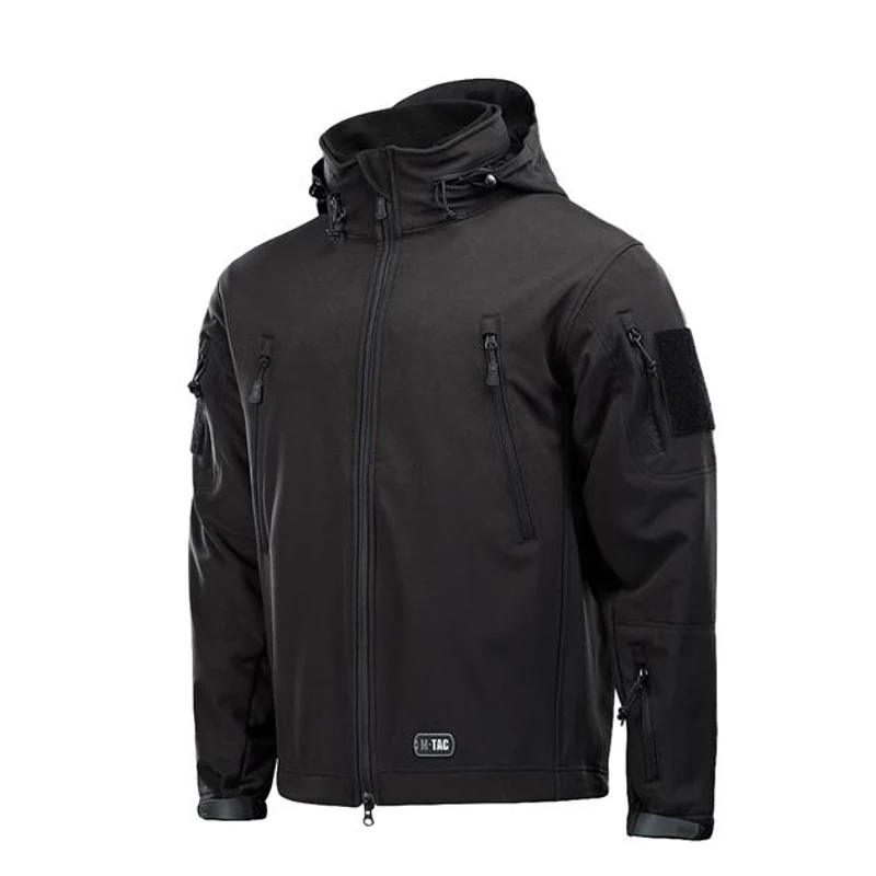 Soft Shell With Liner — jachetă cu căptușeală detașabilă — M-TAC — Negru