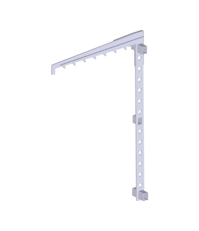 Крюк из нержавеющей стали на 3 ступени