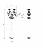 Coloană hidrand DN80 B/CC - imagine 4